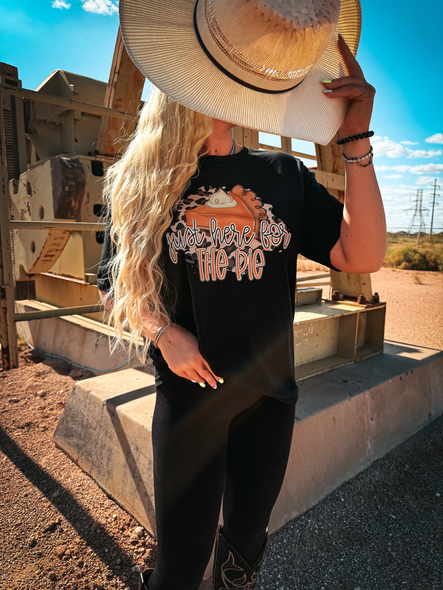 Here for the pie tee