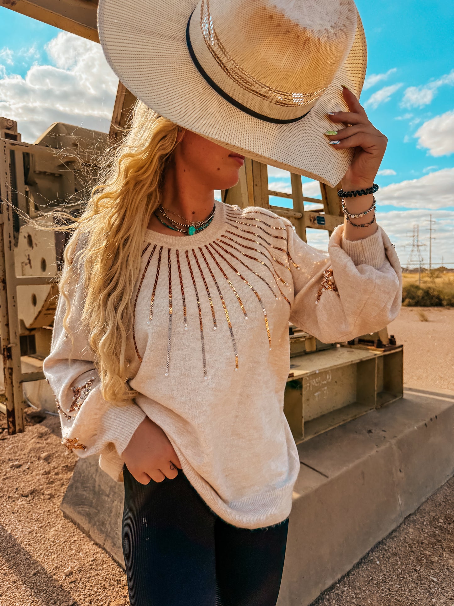 Shine bright sweater
