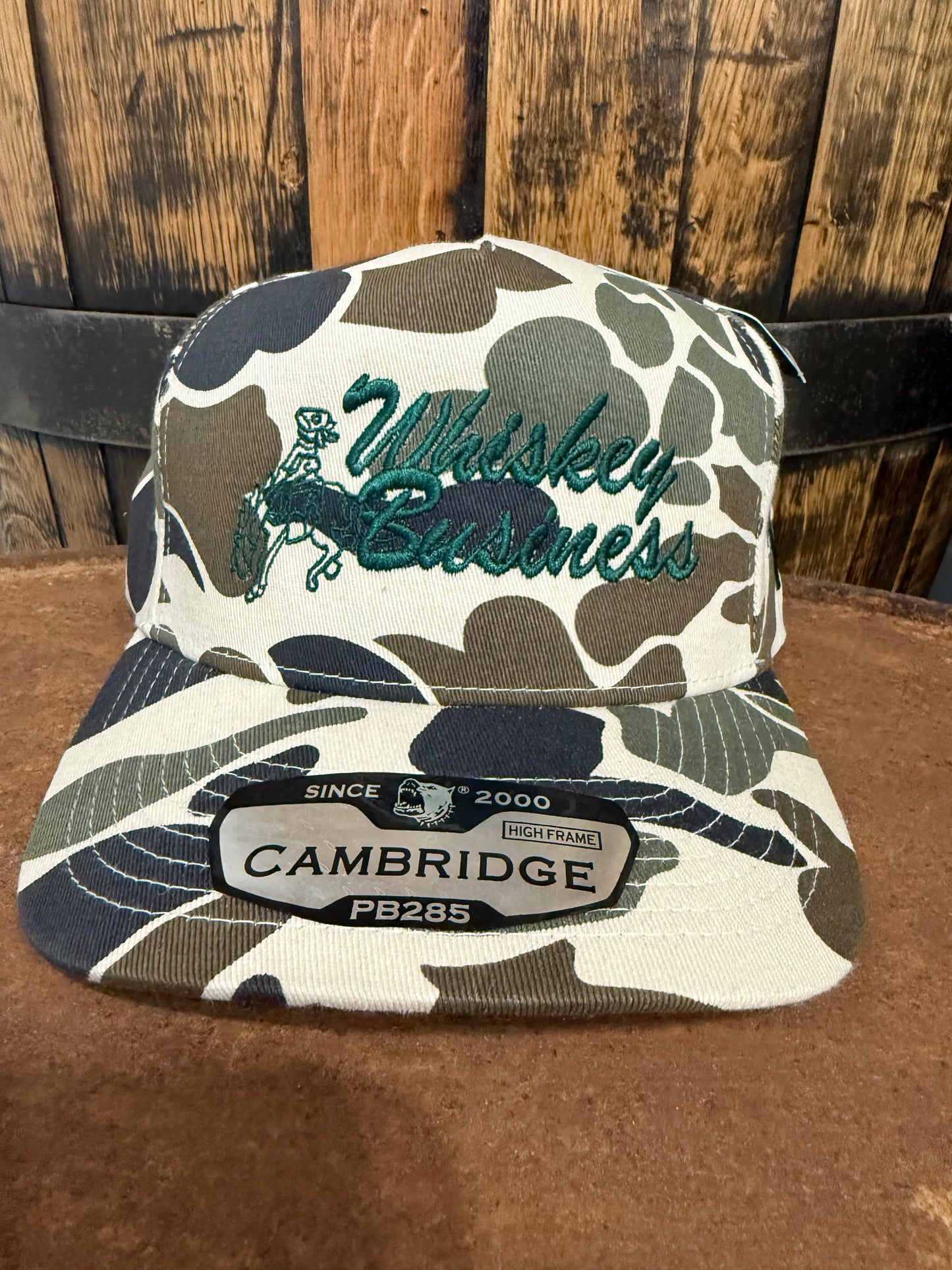 White Camo Whiskey Business - West Whiskey Hat