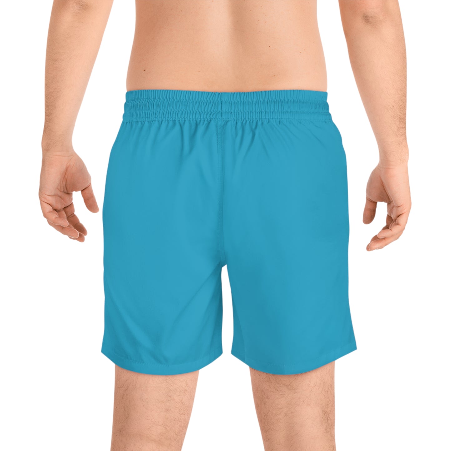 Salt & Spurs Co. Logo Men's Swim Shorts — Mid-Length Beach Trunks