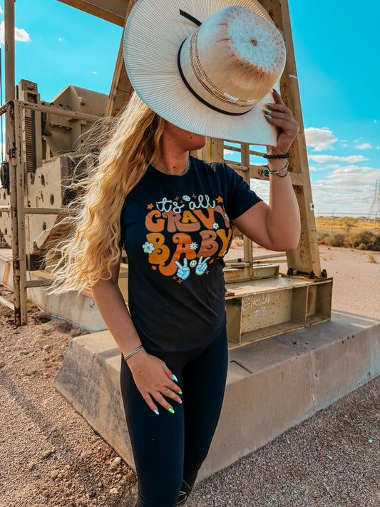 All gravy baby tee