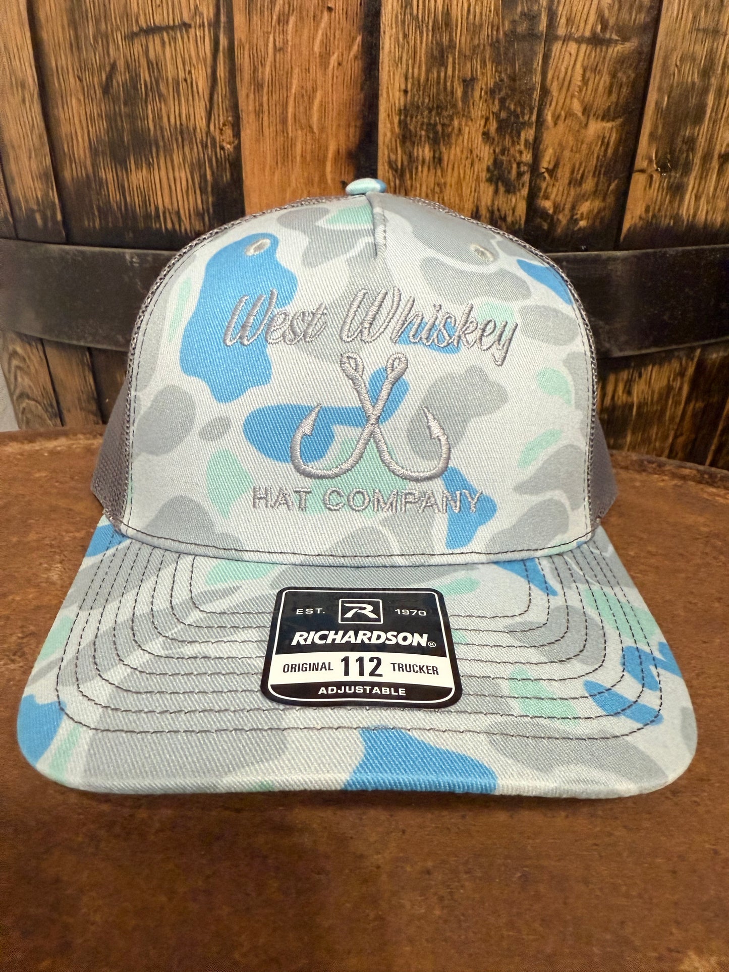 Blue hooks - West Whiskey Hat Fishing Edition