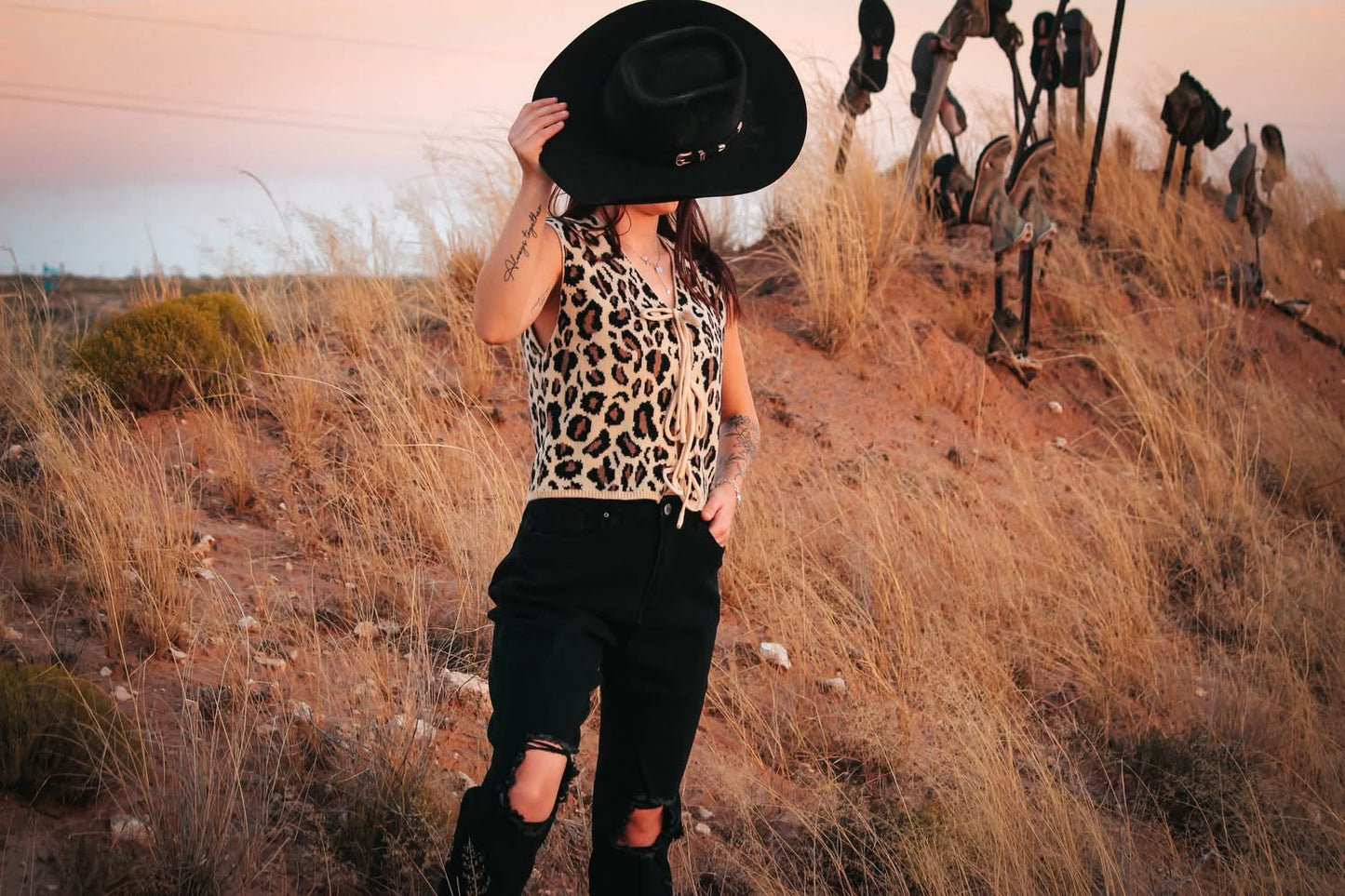 Cheetah vest