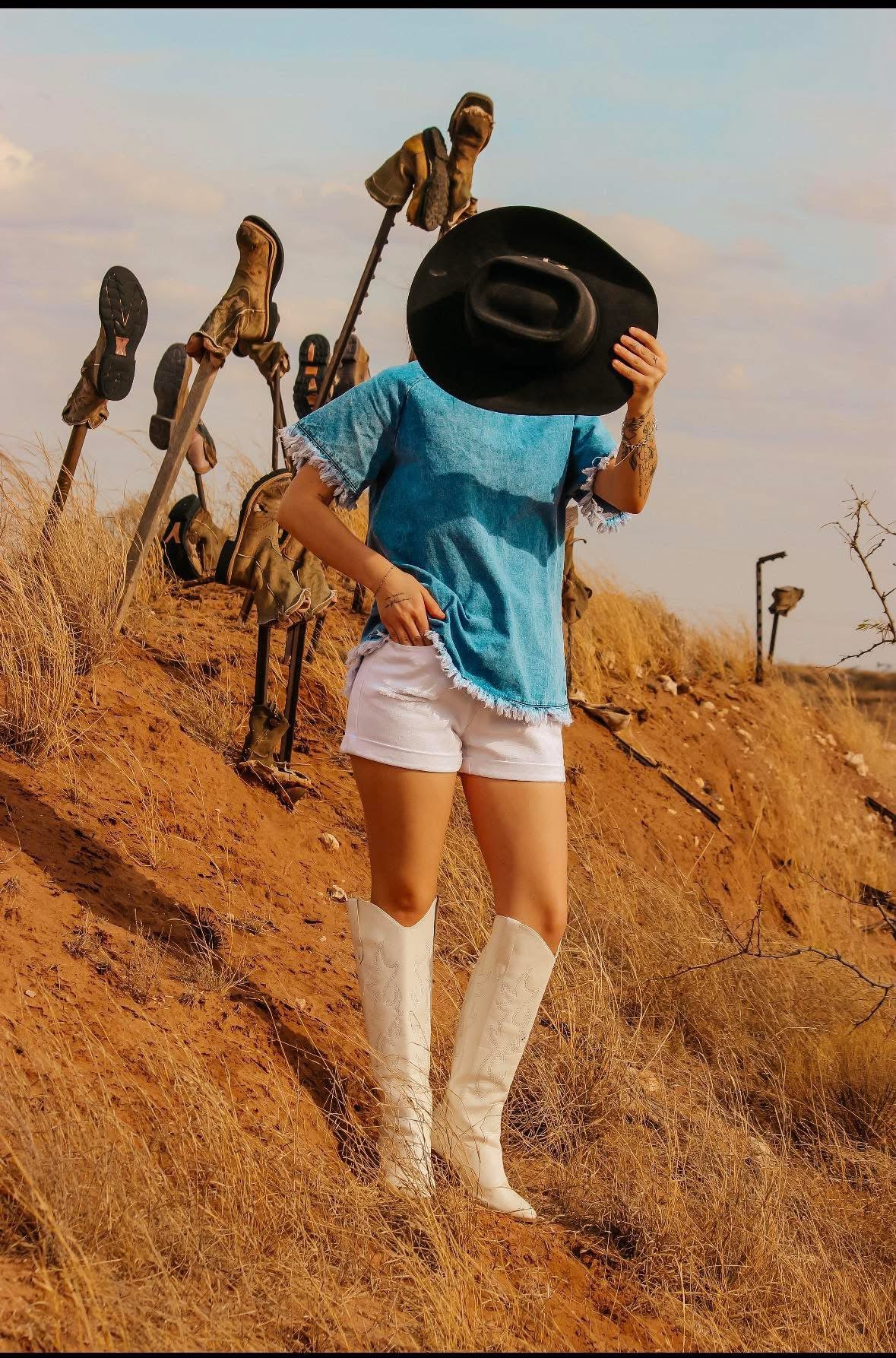 Denim Top