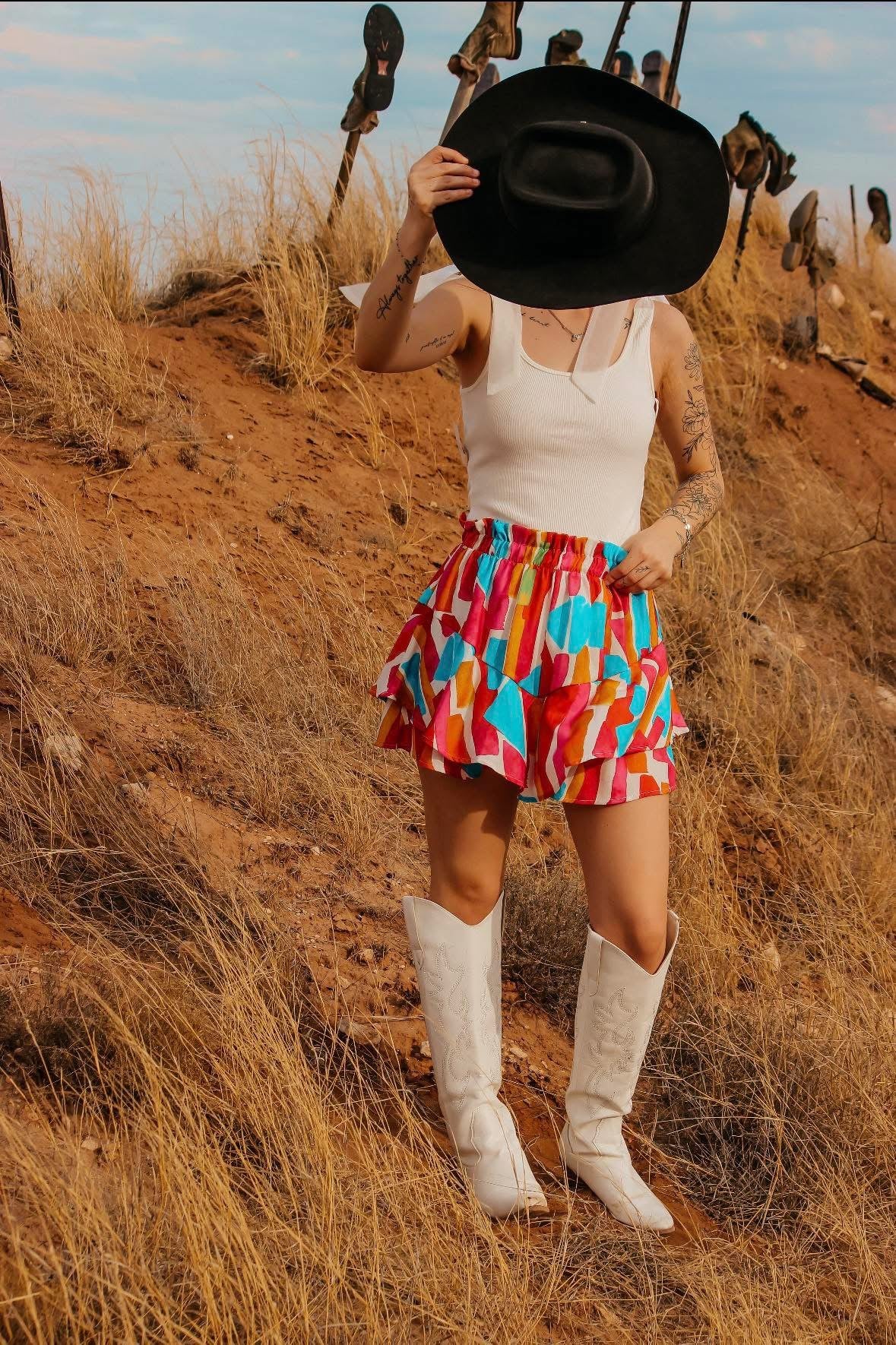 Rainbow skirt