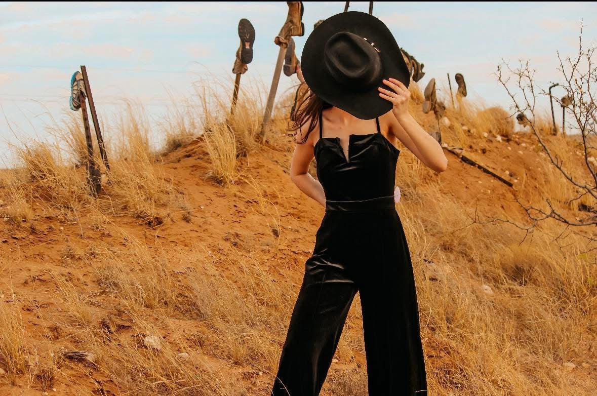 Velvet jumpsuit