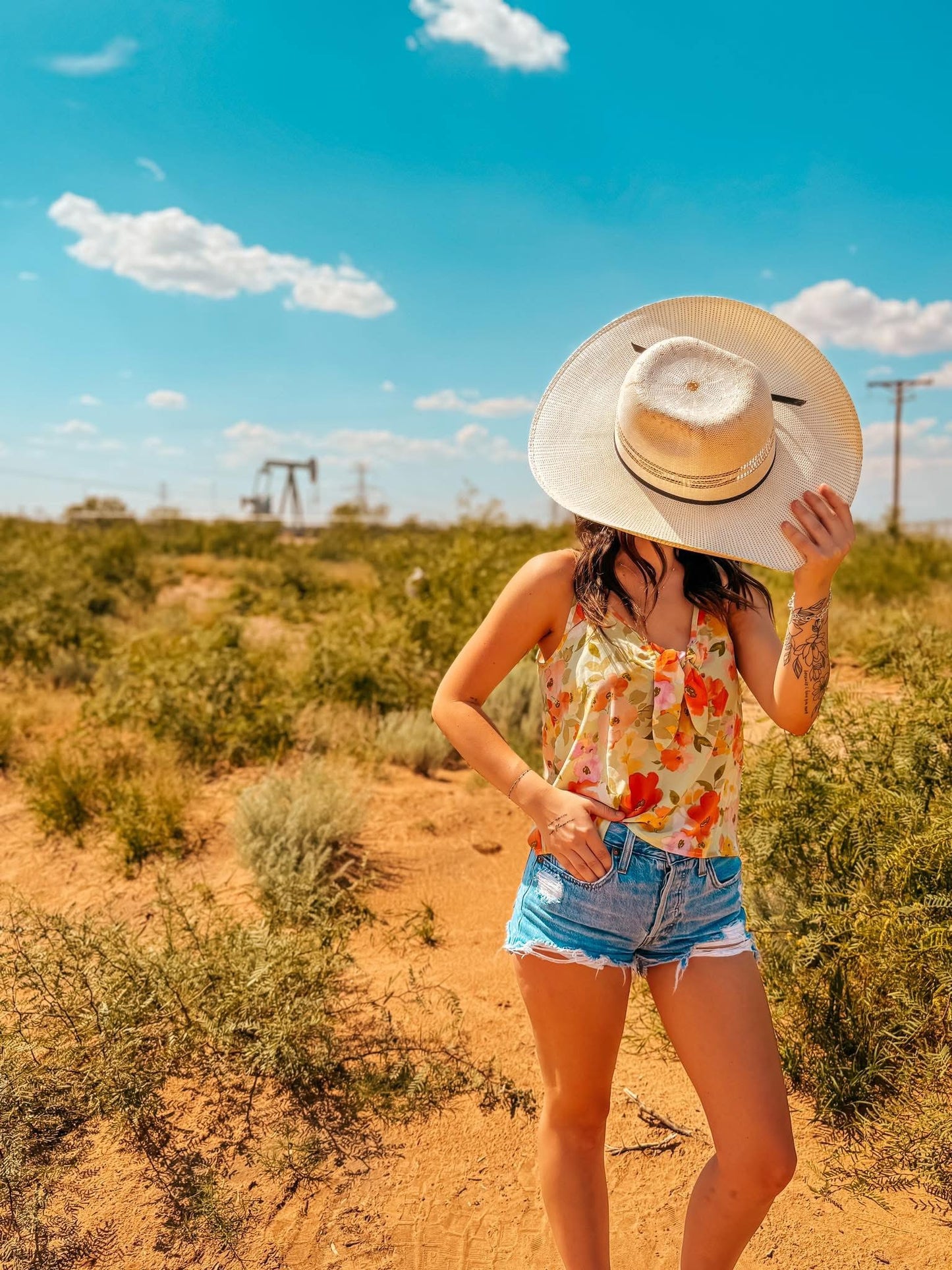 Blossoming Butterfly Top