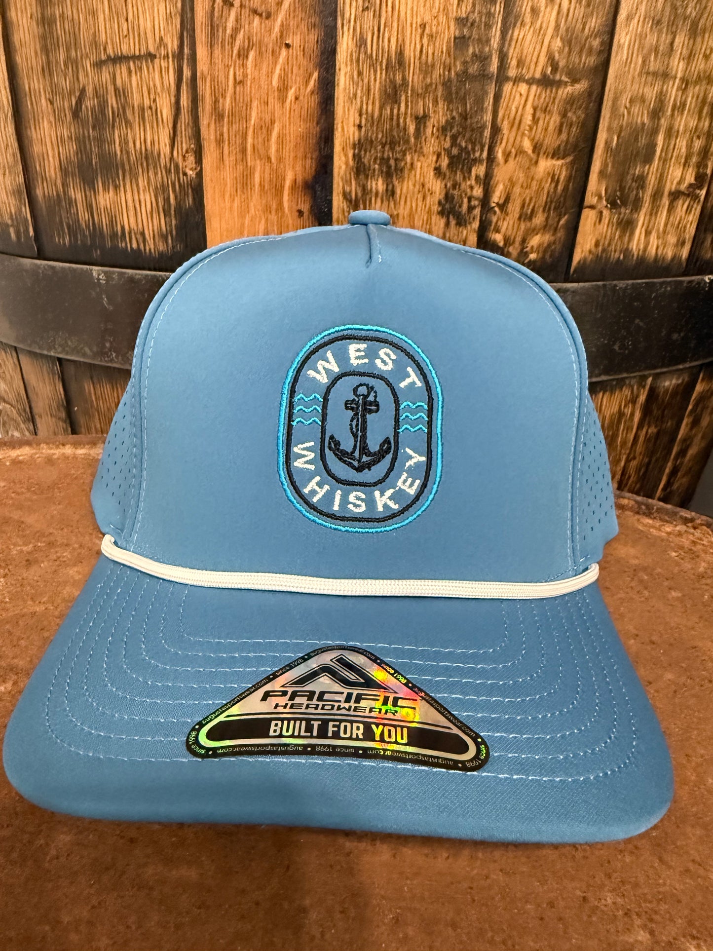 Blue anchor  - West Whiskey Hat Fishing Edition