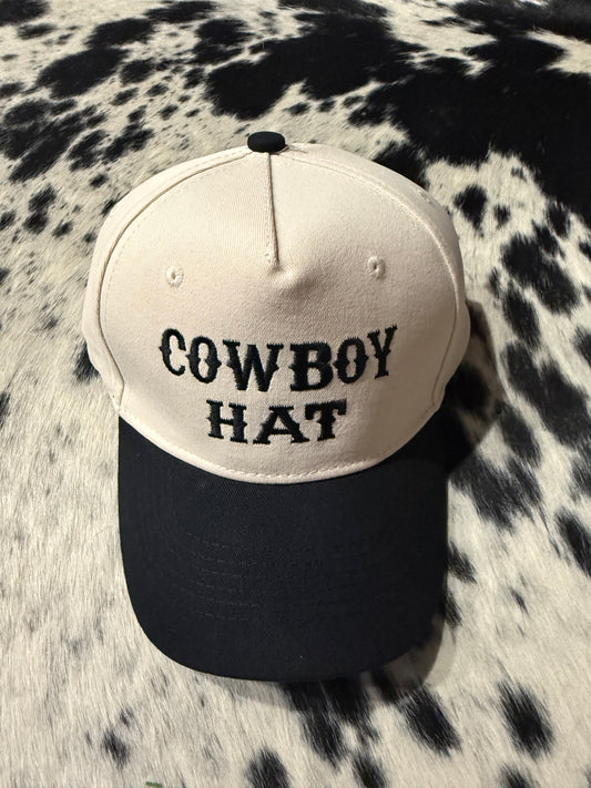 Cowboy hat - black