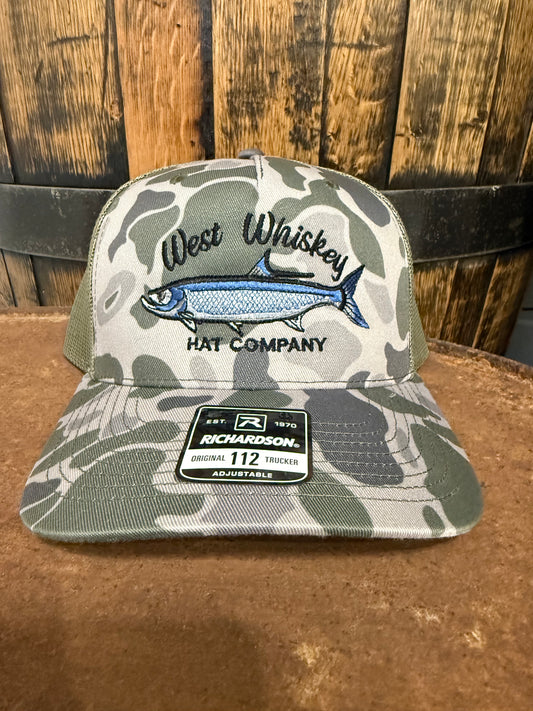 Duck camo tarpon - West Whiskey Hat Fishing Edition