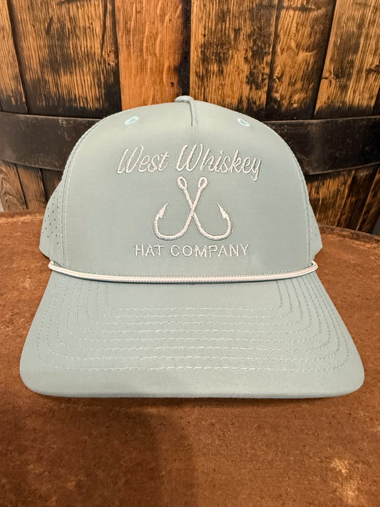 Blue hooks - West Whiskey Hat Fishing Edition