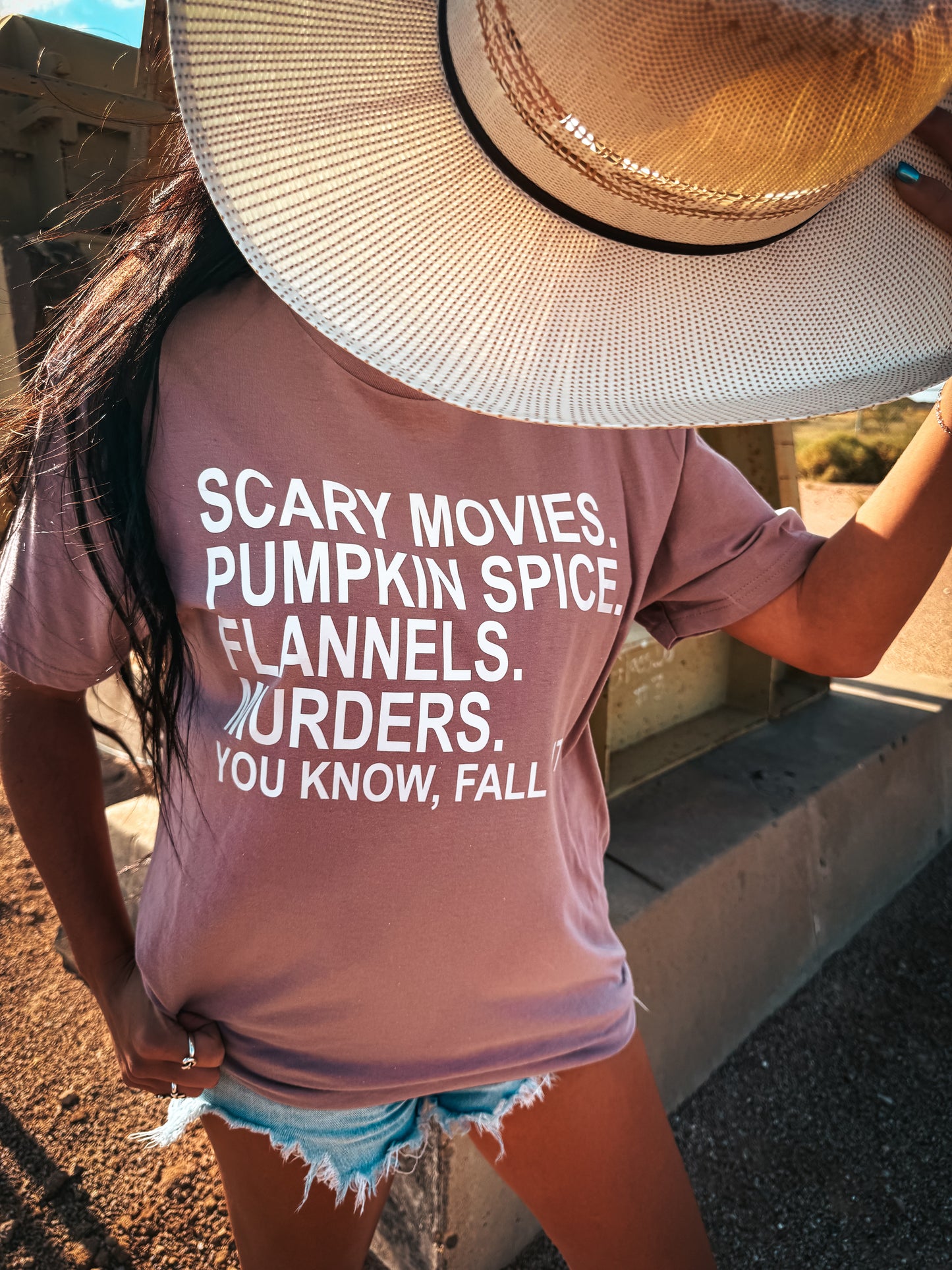 Scary movies tee