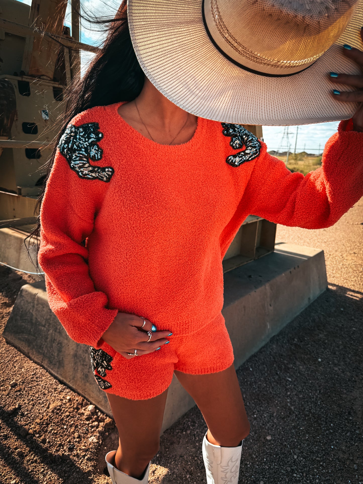 Orange fall set