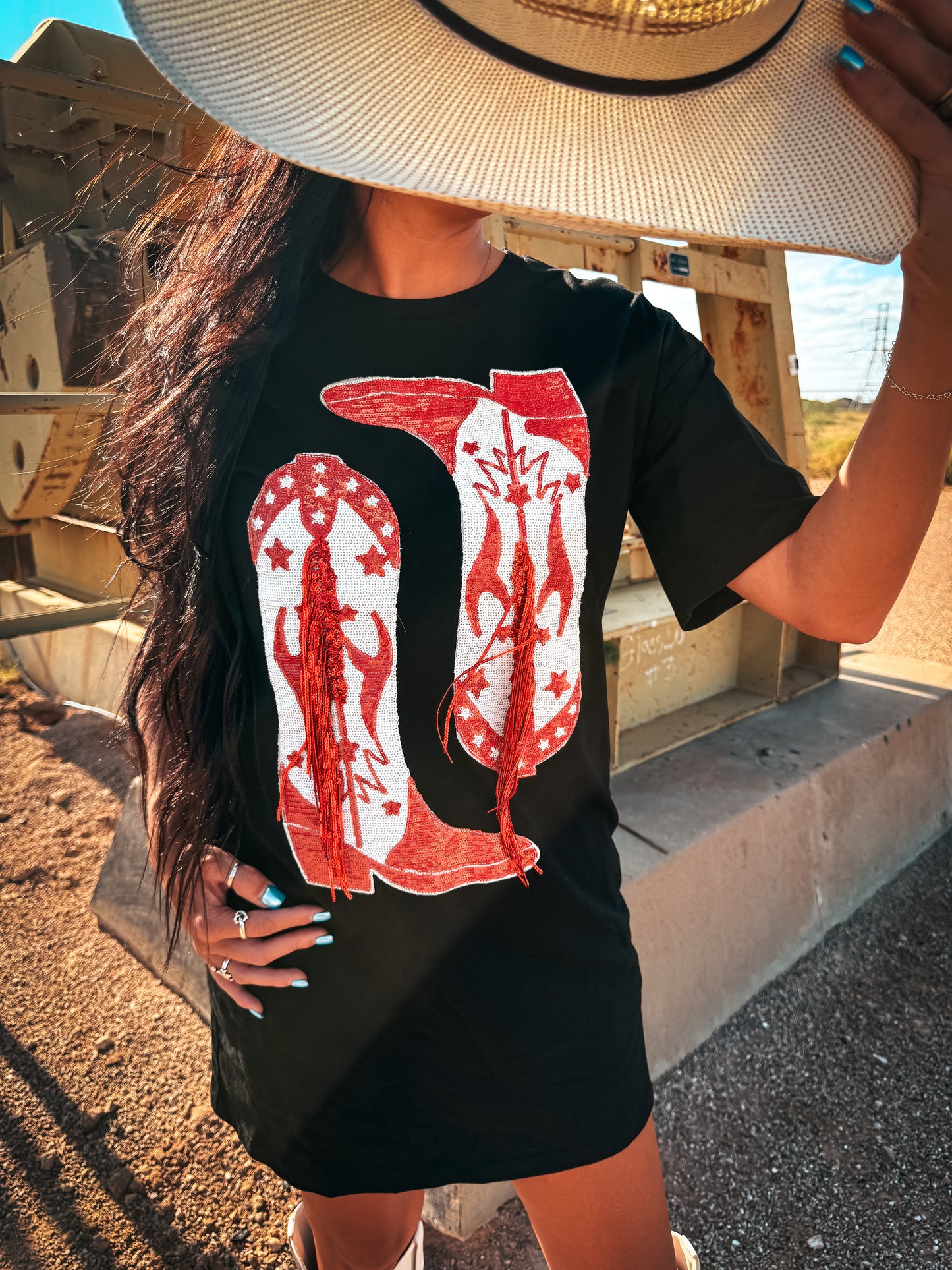 Boots where made for walking dress