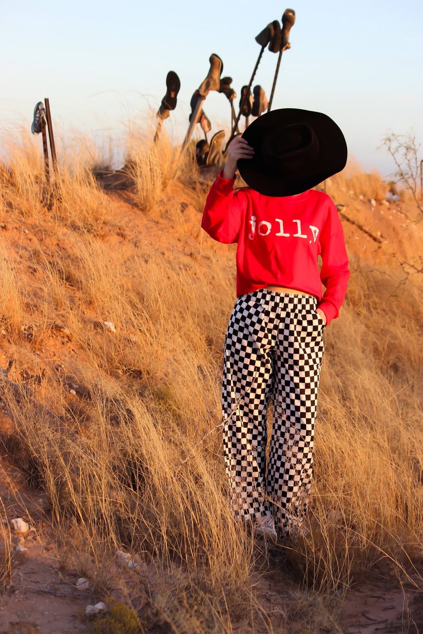 Checkered Pants