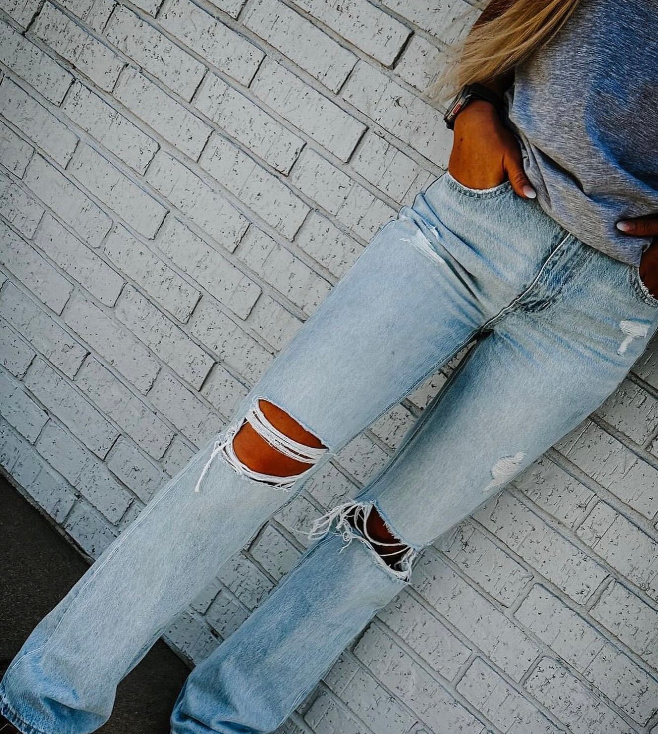 Cowboy denim jeans