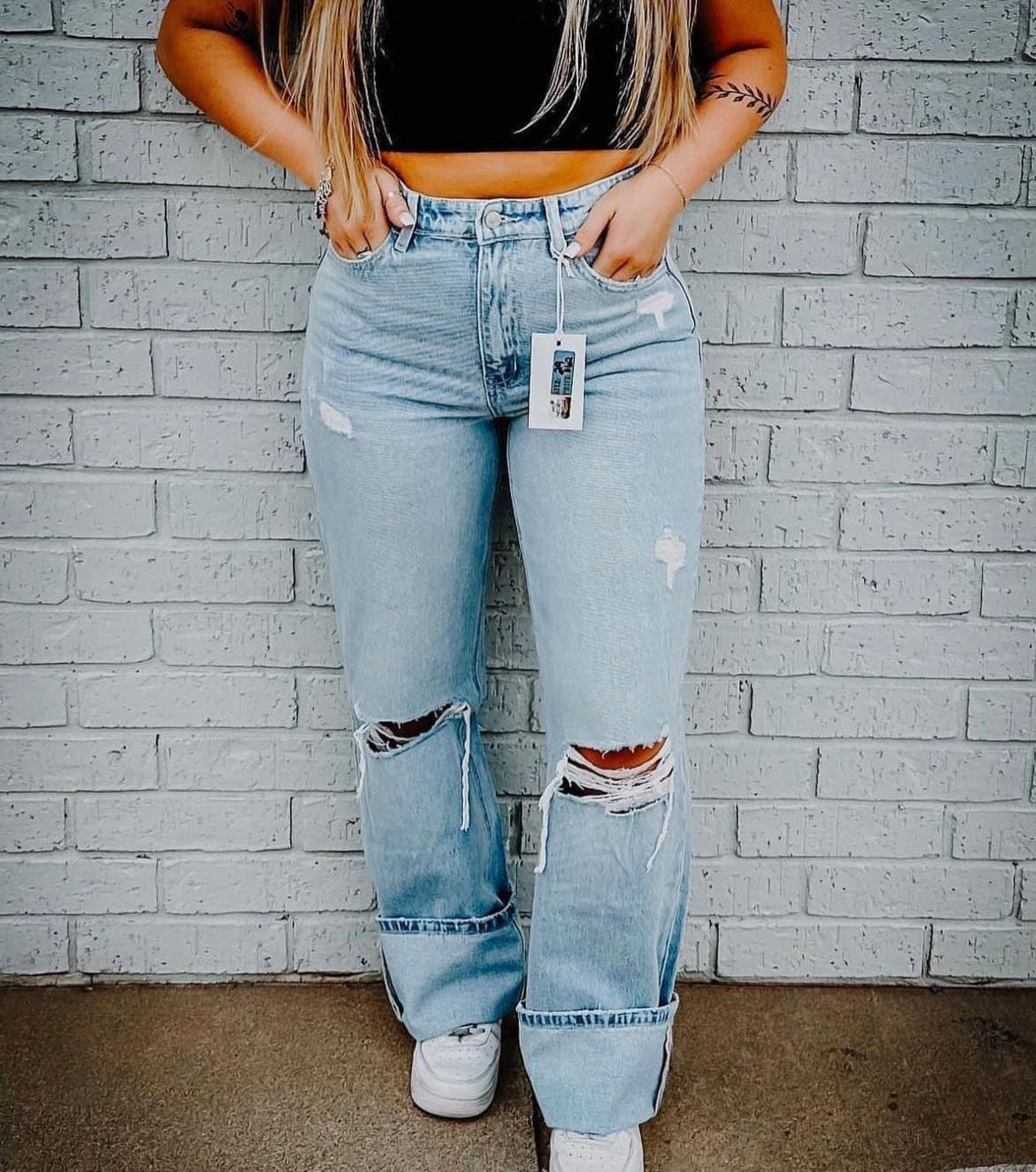 Cowboy denim jeans