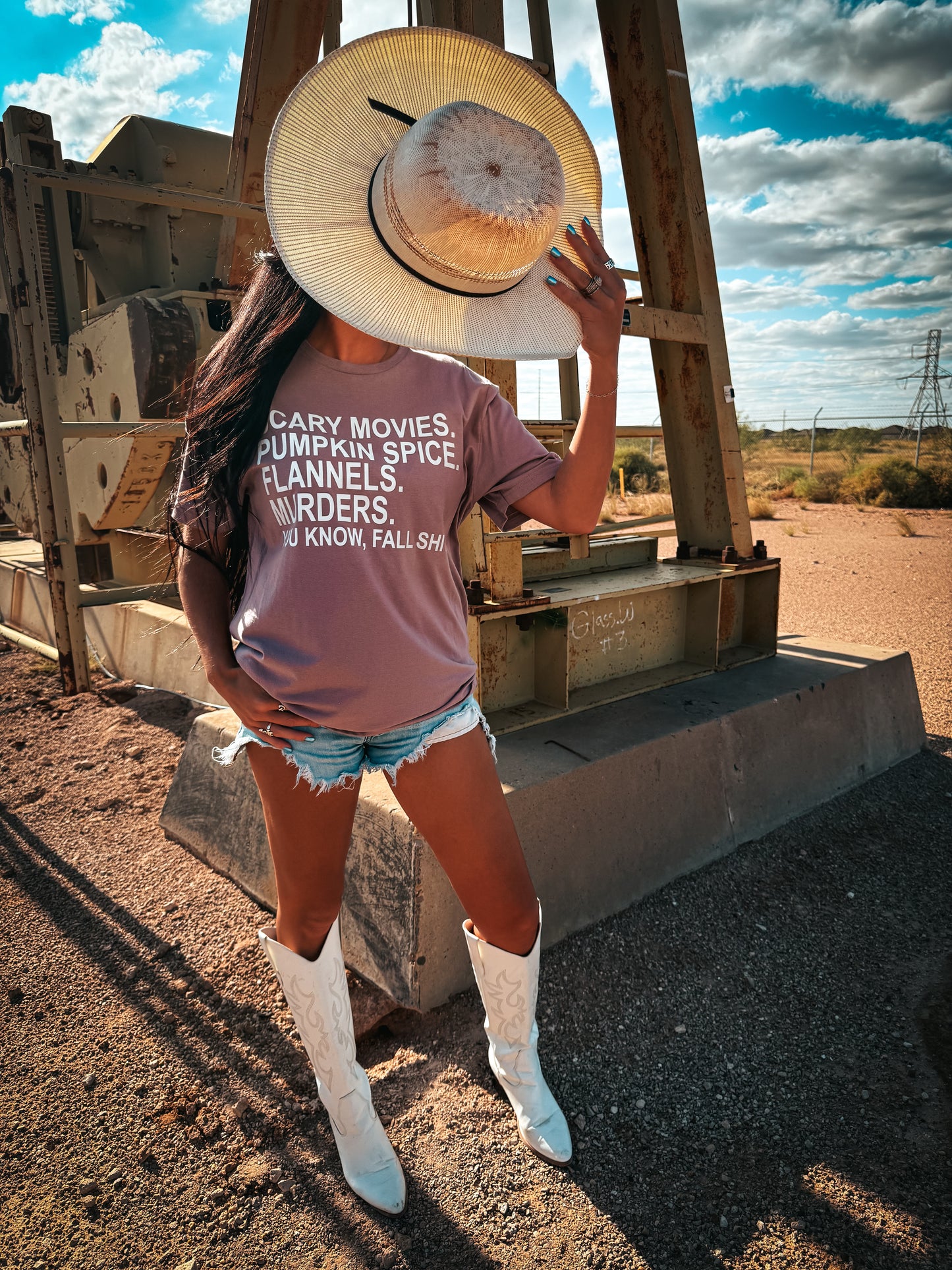 Scary movies tee