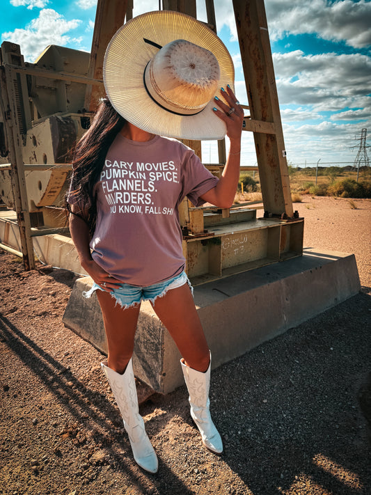 Scary movies tee