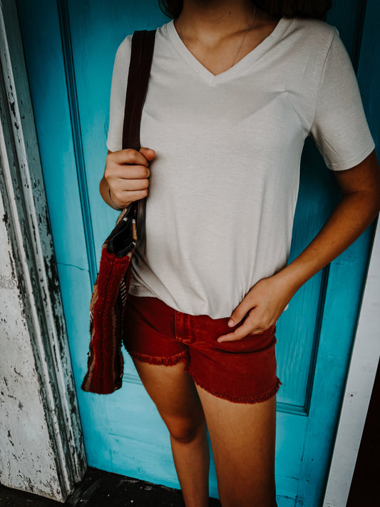 Rust shorts