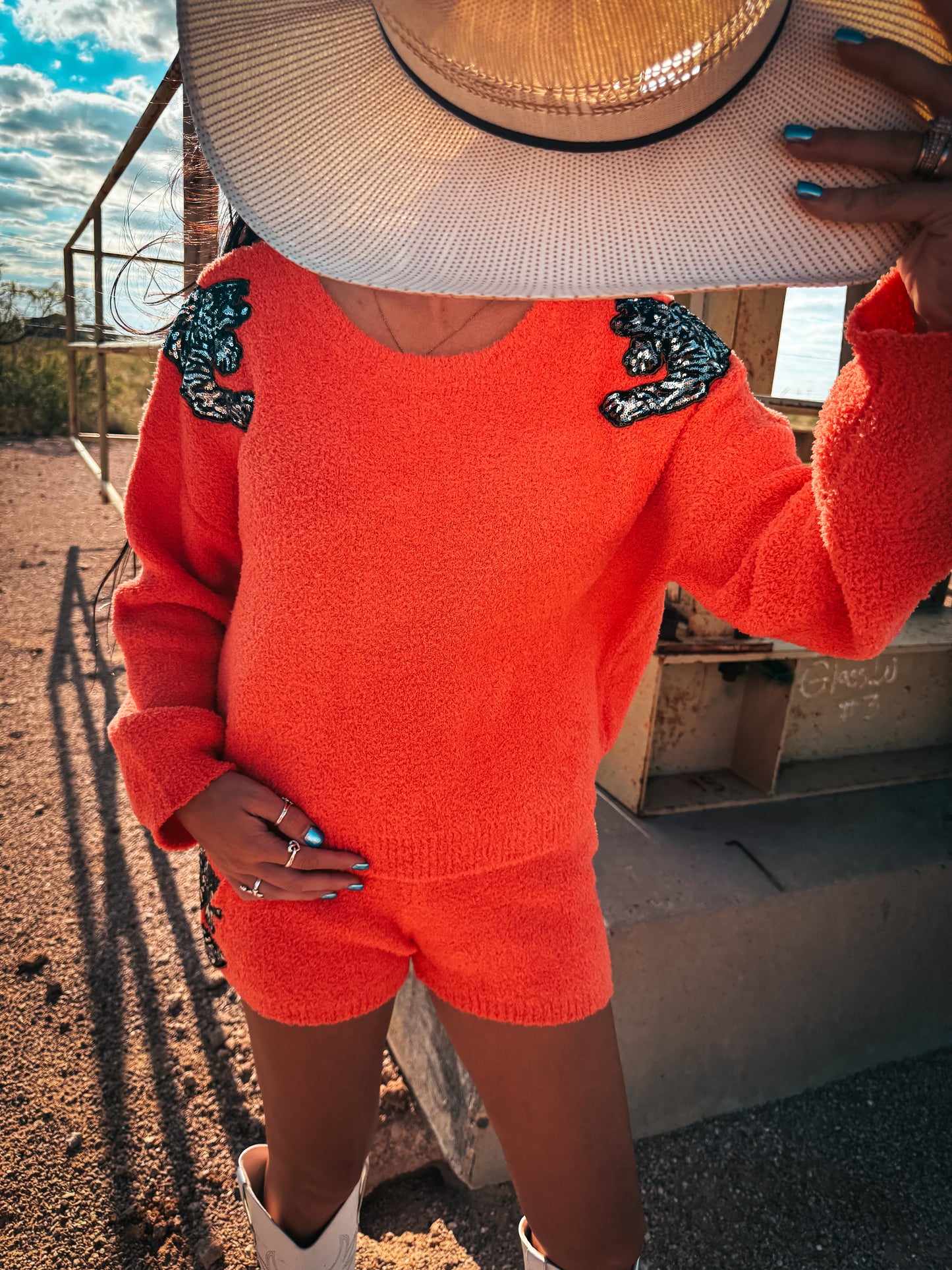 Orange fall set