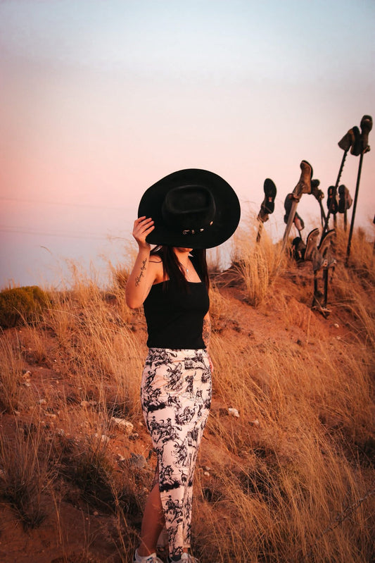 Cowboy western skirt