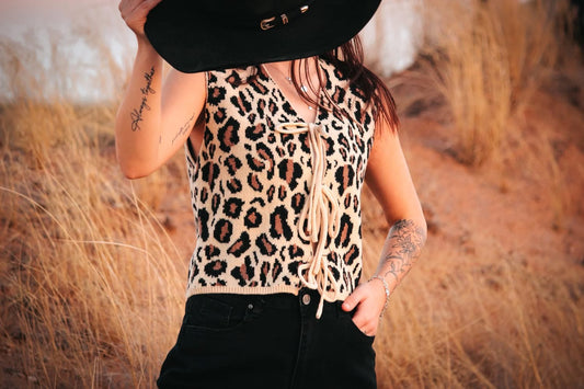 Cheetah vest