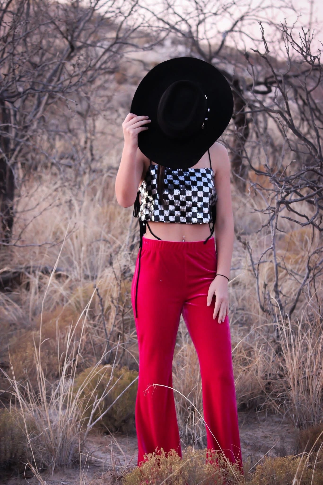 Checkered Top