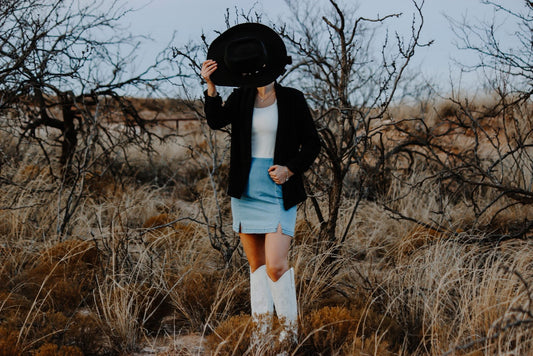 Black cardigan
