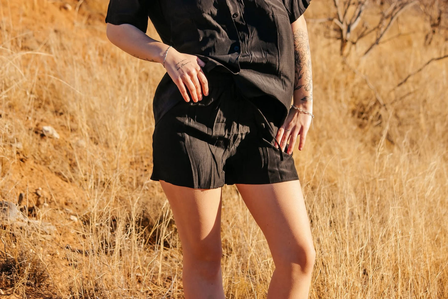 Black 2 piece set