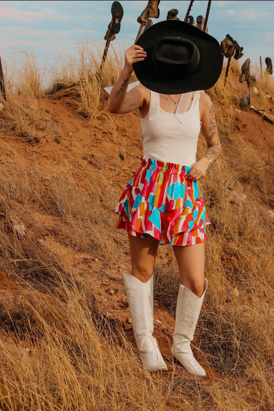Rainbow skirt