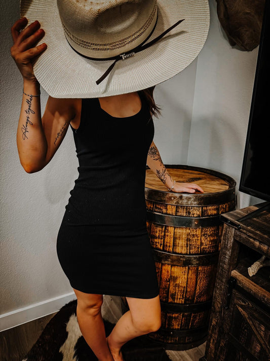 The Real Slim Shady Dress - black