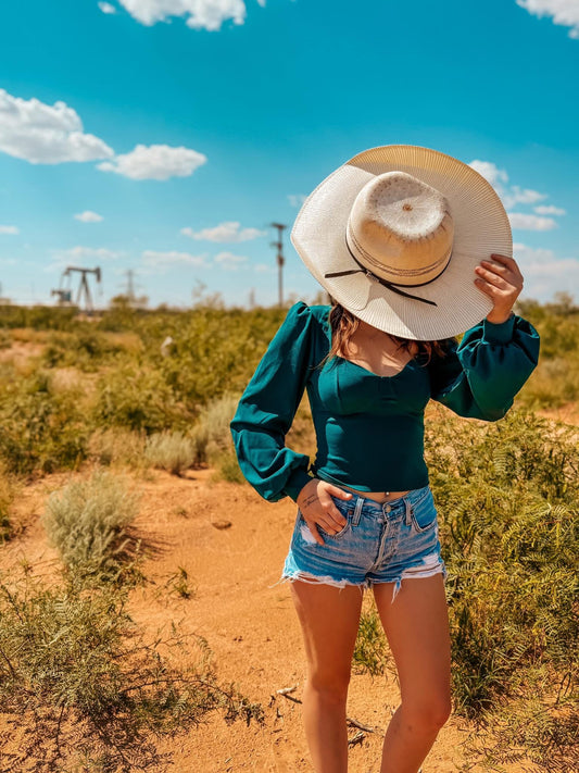 The Green Goddess Top