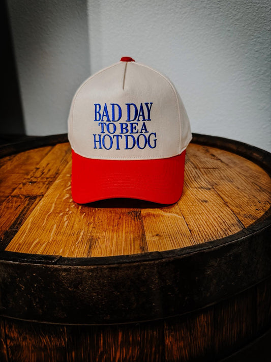 Bad day to be a hotdog hat